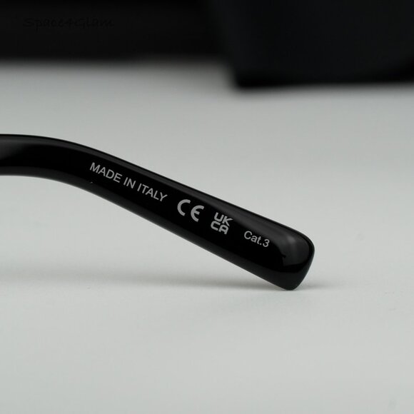 BRAND NEW Saint Laurent SL658 001 Black Rectangle Unisex Sunglasses - Picture 9 of 12